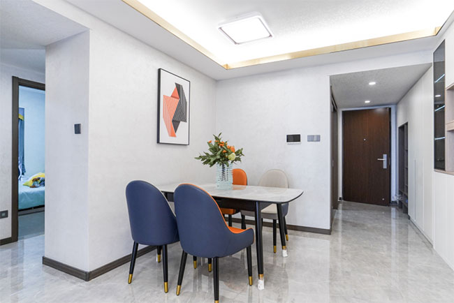 95㎡輕奢風，因地制宜的設計，展現年人輕獨特生活理念